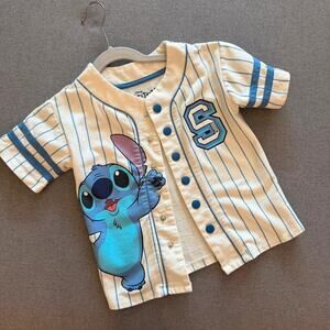 Disney Stitch Kids Baseball Shirt